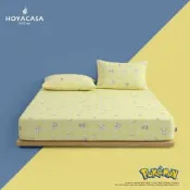 【HOYACASA】Pokémon寶可夢官方授權 -雙人ICE TECH⁺冰絲涼感床包枕套組-沁夏柔眠