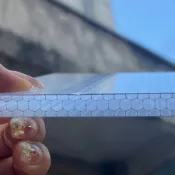 陽光板透明雨棚車棚戶外隔熱采光中空心聚碳酸酯遮陽婚慶PC耐力板SENK百貨精品店