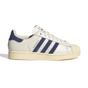 Adidas Superstar II 男鞋 女鞋 米白藍色 皮革 復古 貝殼頭 運動 休閒鞋 KZ6732