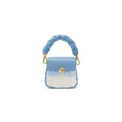 (店+)【CHARLES & KEITH】單肩斜挎小方包 包包手提包 迷你百搭女款 小CK XXS號 淺藍色 CK6-30681029