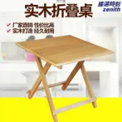臻選時刻 【實木摺疊】摺疊桌 餐桌 小桌子 便攜桌 家用吃飯桌 燒烤擺攤桌 書桌 作業桌 簡易收納 輕巧不佔空間 多場景適用