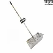【可開發票】趕海耙子沙灘垃圾清理兒童樂園沙篩可折疊鯊魚篩沙灘尋 不銹鋼漏趕海海邊 品【满额免運】