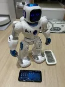 Ruko Carle 卡爾兒童智能機器人英文版 可使用手機藍芽APP編程另有遙控器 可英文聲控可觸控可錄音 可大台北面交