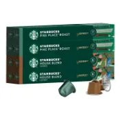 及時雨 生活好物選品 星巴克 咖啡膠囊 品味經典組 80顆 適用Nespresso膠囊咖啡機