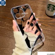 【-】黑白皮卡丘 蘋果16promax手機殼iphone 全包透明殼xr軟套13/14/i15 apple保護殼plu