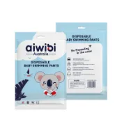 【蝦皮直營】Aiwibi 嬰兒游泳褲 一次性泳褲 游泳尿布 夏季游泳紙尿褲 防水 M-XXXL 嬰兒紙尿褲