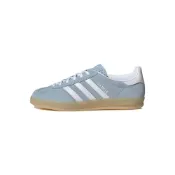 (店+)【adidas 愛迪達】ADIDAS ORIGINALS GAZELLE INDOOR 藍 水藍 女款 休閒鞋 女款 三葉草 JI2717