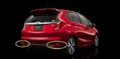 【翔浜車業】HONDA (純正)FIT FIT3.5代 GK5 RS 日規後保桿反光飾板(一組二邊)(日本製)