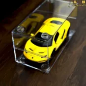 月鳥商社 多美卡亞克力1:64風火輪收納盒1:32小汽車模型玩具收納展示架子
