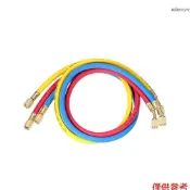 3pcs耐高壓加液管 三色加氟管 R12 R22 R502冷媒管