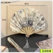 【古風貝殼扇】小扇子 隨身便攜 折疊清涼扇 漢服道具 古典扇子 折扇 古風扇 文創扇 送禮