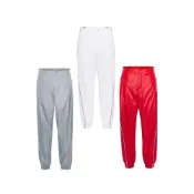(店+)【NIKE 耐吉】Jacquemus x Nike Unisex Track Pants 運動防風長褲 紅/白/灰FV5702
