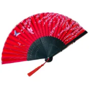 (店+)【SKIP 四季織】夏日必備 摺疊扇子 送收納套