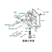 《少年家》KYMCO 光陽 原廠 0A01 奔馳 奔騰 JR KIWI GP G5 機油濾網蓋 油圈 調節螺帽油圈