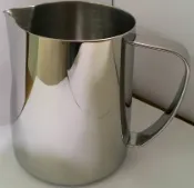Artefatto不銹鋼拉花杯 亮面 20oz(600ml)(原Barista Gear BG)(有刻度)-【良鎂咖啡精品館】