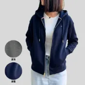(店+)【TOMMY HILFIGER】 女生外套 灰/深藍  刷毛外套  連帽外套