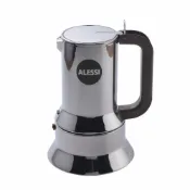 (店+)【ALESSI】9090 新版 不鏽鋼摩卡壺 咖啡壺 6人份 義大利製