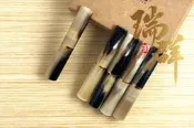 【瑞群煙具】台灣現貨附發票火速發貨 天然牛角濾嘴 可用大象丹尼古特濾芯 有效過濾焦油 扁嘴濾嘴