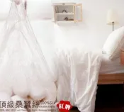 【LUST】《100%(長纖)桑蠶絲被 3公斤》360T柔軟純棉布【單人】紅牌蠶絲5x7尺