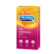 Durex 杜蕾斯 綜合裝 保險套(6入) 超薄+凸點+螺紋 衛生套 安全套 情趣用品 保險套 避孕套
