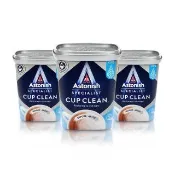 【Astonish 英國潔】茶漬除垢活氧粉3入組(350gx3)咖啡垢 茶垢 清潔洗衣槽 衣物汙漬