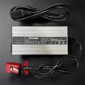 48V(54.6V) 5A鋰電池電動拖板車充電器 電動叉車充電器 電動堆高機充電器 電動搬運車充電器 電動地牛充電器