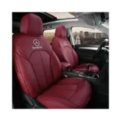 (店+)賓士汽車座套 適用 Benz E級 C A B S級 CLA GLA GLC GLE 椅套 坐墊 座椅套 全皮定制 全包圍座椅套