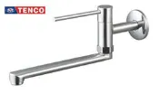【國強水電修繕屋】TENCO 電光牌 A-2043SUS 不鏽鋼 #304 壁式自由栓 白鐵水龍頭 廚房龍頭