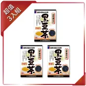 《即期品》【KANPO-YAMAMOTO 山本漢方】日本原裝 黑豆茶x3盒(10gx30包/盒)(效期2027/3/31