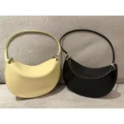🇰🇷SAMO ONDOH Apple Bag S - crinkle french vanilla 奶油黃&黑