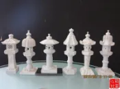 日式小石燈-青斗石手工雕刻