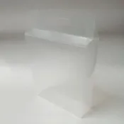 透明塑膠包裝盒/PP霧面塑膠盒/手提盒