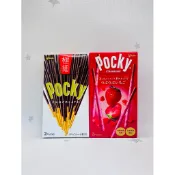 🍓現貨🍓（2027.03）Glico格力高 Pocky百奇 巧克力棒 /草莓粒粒可可/極細巧克力棒 餅乾 零食