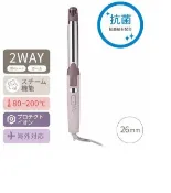 ☆日本代購☆TESCOM TW752A 兩用離子夾電捲棒 電棒捲 蒸氣功能 26mm 國際電壓  預購