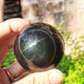 🌈彩虹黑曜石球0205-1~15號 附壓克力底座 黑曜球/水晶球 ~鎮宅避邪的最佳守護石