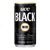 【BreezeOnline 微風精品線上】UCC黑咖啡飲料-無糖 185ml