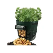(店+)【巨路生活】種植袋 馬鈴薯種植袋 種植袋 自己種菜趣園藝好幫手 帶門馬鈴薯種植袋 園林種植袋