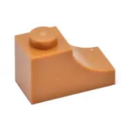 COOLPON｜這是樂高®LEGO®的正版零件 中牛軋糖 Arch 1x2 栱形磚 半栱形 78666 6499713