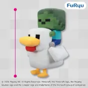 「日本空運景品」 🔥現貨 日本正版 限定 FuRyu 創世神 我的世界 Minecraft 麥塊 小雞騎士 殭屍 娃娃