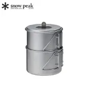 川山岳海 [ Snow Peak ] MiniSolo 鋁合金個人鍋 / 輕量 個人套鍋 / 公司貨 SCS-004R