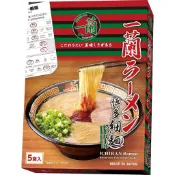 🍜 日本必買伴手禮｜一蘭拉麵 博多細麵（5入裝)效期到2027.06.02非即期品