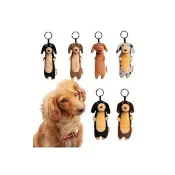 【Petvibe】paaaata 臘腸狗掛件(包掛/掛飾/鑰匙圈/絨毛吊飾/長毛臘腸/短毛臘腸/臘腸狗/臘腸狗吊飾)