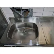 訂做 72cm廚房不鏽鋼水泥流理台 流理台 洗衣台 水泥水槽 磁磚 板岩 園藝水槽 傳統水槽