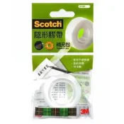 3M 百寶袋◎ Scotch 810R-10M 隱形膠帶補充包 影印不留痕跡 黏貼美觀 可手撕【Q0166】