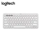 SANJING三井3C 【Logitech 羅技】K380S 跨平台藍牙鍵盤 珍珠白【三井3C】