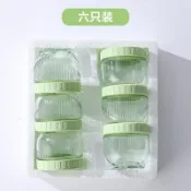 🌈臺灣出貨📦貓爪玻璃密封罐雜糧五穀茶葉乾果調料食品級帶蓋儲藏罐創意儲存罐