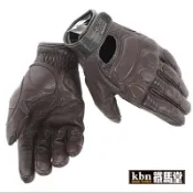 DAINESE Blackjack Glove 黑咖啡 山羊皮復古手套