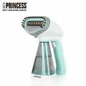 SANJING三井3C 【PRINCESS｜荷蘭公主】手持蒸氣掛燙機-湖水綠 332846｜贈防熱手套【三井3C】
