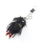 【DOKODEMO】【二手】Prada PRADA Rufus 1TR264 黑色鑰匙圈 女士二手