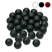 (店+)【新錸家居】黑/白/紅 12.7mm 泰坦彈 鎮暴彈50入 3.6g 鋼芯加重硬彈 防身 重複使用(漆彈訓練/鎮暴槍適用)
